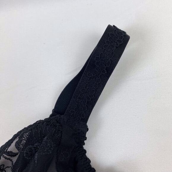 Prima Donna Stockholm Lace Black Bra Underwire Bow Size EU 85 US Band 38 - Picture 4 of 10